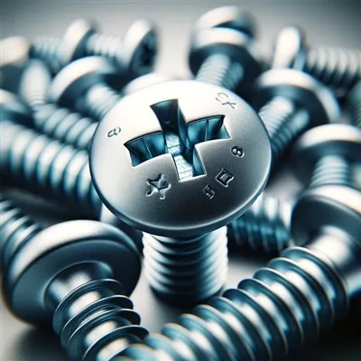 Șuruburi cu cap cilindric cu încasări în cruce de tip I